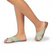 Mari Flat Mint Sandal